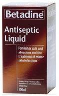 Betadine優(yōu)碘消毒液100ml(有效緩解傷口和皮膚感染)